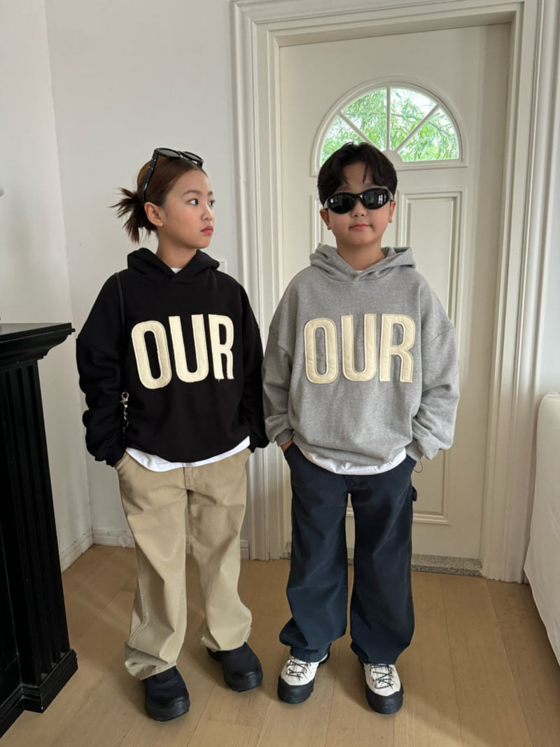 Our - Korean Children Fashion - #childofig - Nine Patch Hoodie - 11