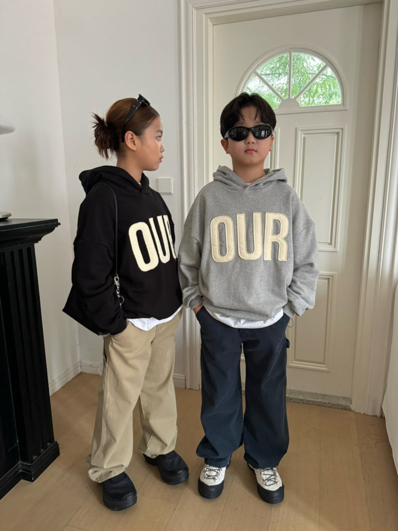 Our - Korean Children Fashion - #childofig - Nine Patch Hoodie - 12