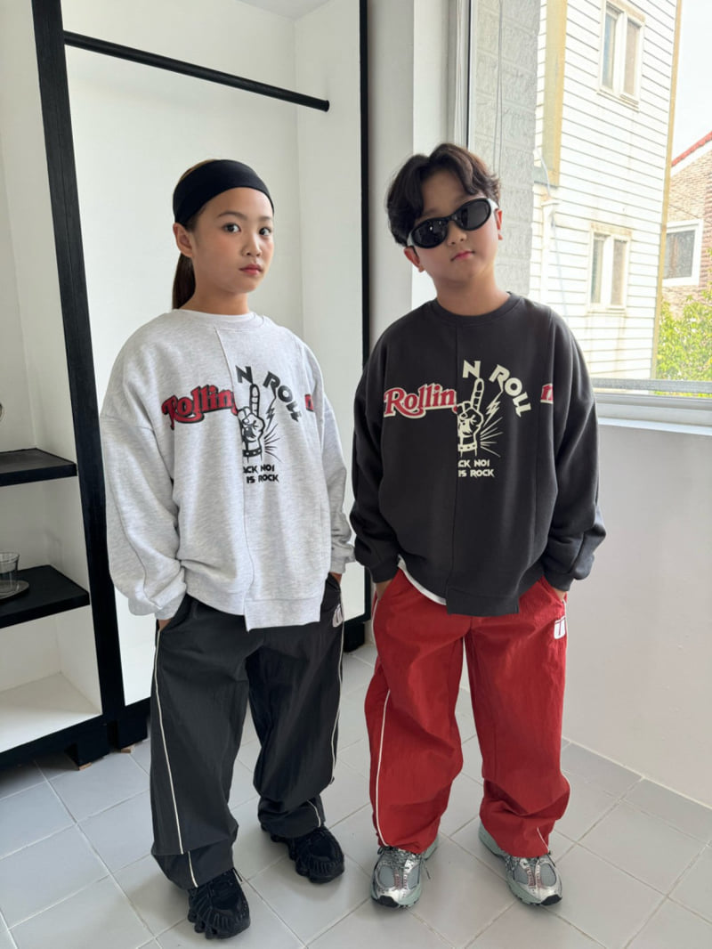 Our - Korean Children Fashion - #childrensboutique - Rolling Slit Sweatshirts - 3