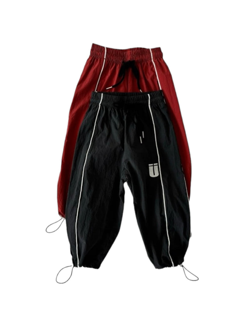 Our - Korean Children Fashion - #designkidswear - U Track Line Pants - 7