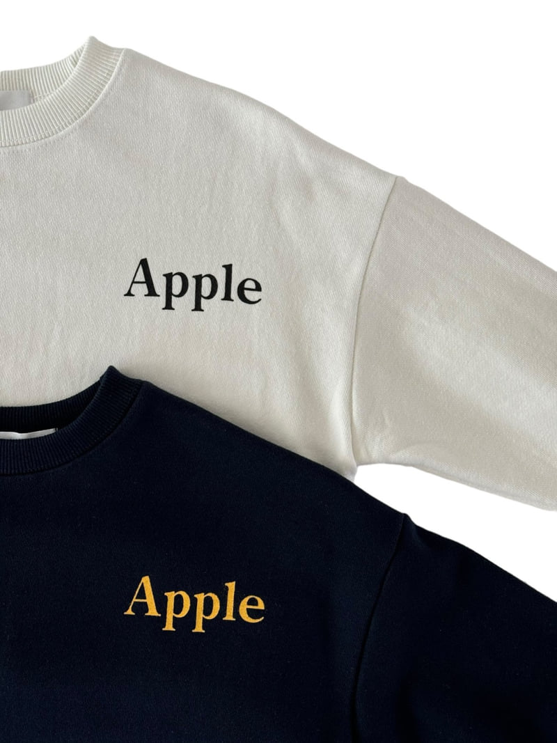 Our - Korean Children Fashion - #kidsshorts - Apple Sweatshirts - 5