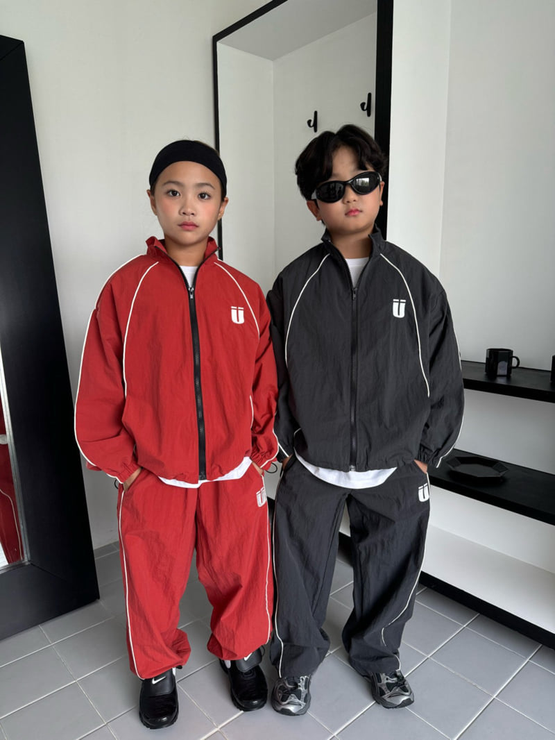 Our - Korean Children Fashion - #kidsstore - U Track Jacket - 7