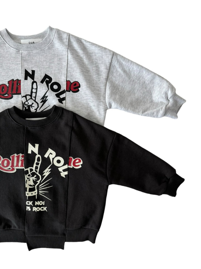 Our - Korean Children Fashion - #littlefashionista - Rolling Slit Sweatshirts - 11