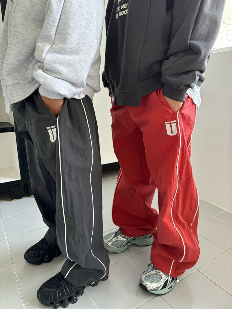 Our - Korean Children Fashion - #minifashionista - U Track Line Pants - 2