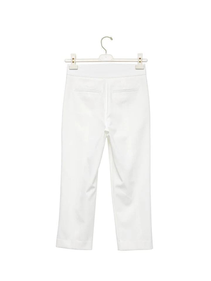 Paper Moon - Korean Women Fashion - #momslook - Classic Stitch Capri Trouser - 7