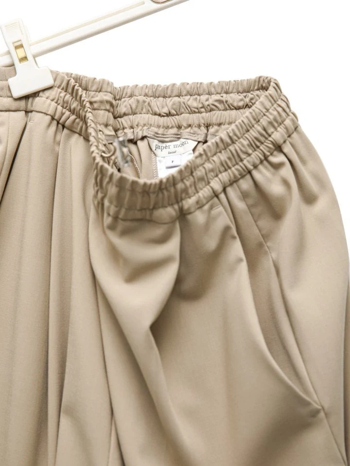 Paper Moon - Korean Women Fashion - #thelittlethings - Banded String Wide Maxi Trouser - 11