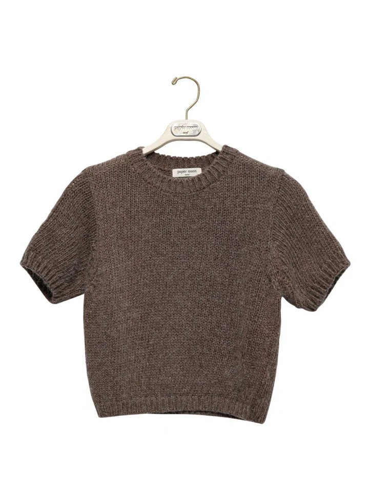 Paper Moon - Korean Women Fashion - #womensfashion - Alpaca Wool Chunky Round Knit Pullover - 3