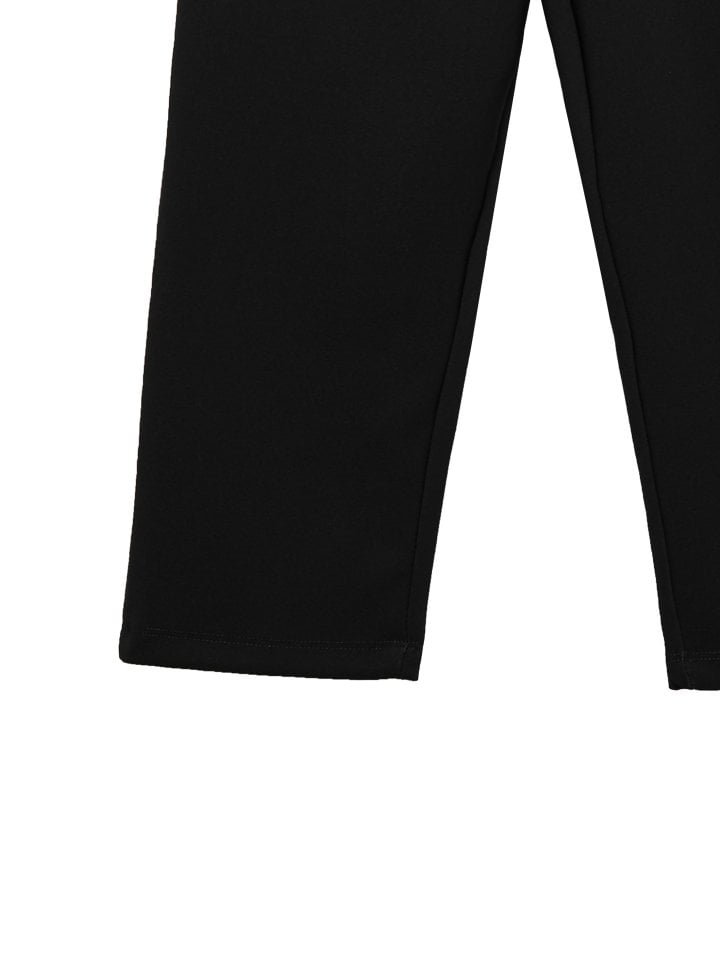 Paper Moon - Korean Women Fashion - #womensfashion - Zipped Detail Capri Leggings Pants - 8