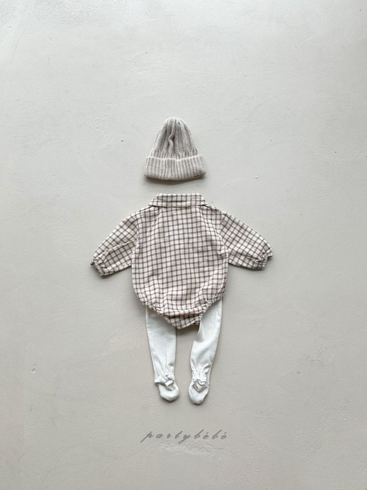 Party Kids - Korean Baby Fashion - #babyfashion - Mock Bodysuit