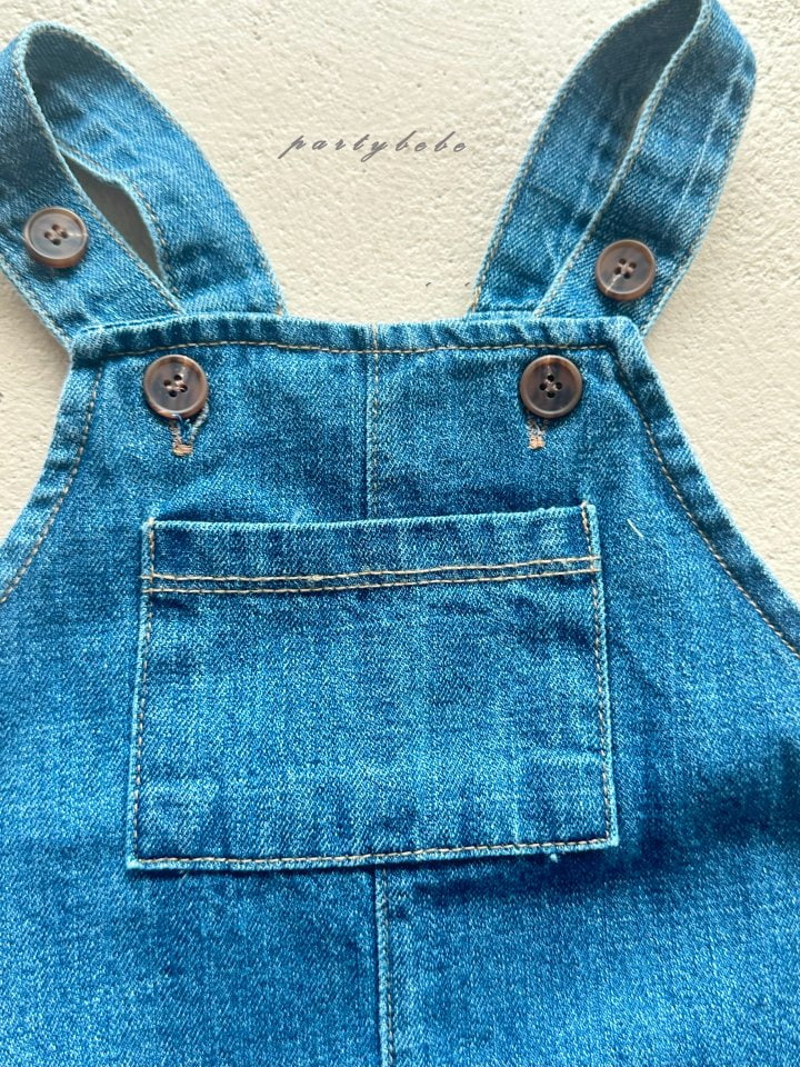 Party Kids - Korean Baby Fashion - #babyfever - Bongbong Overalls - 3