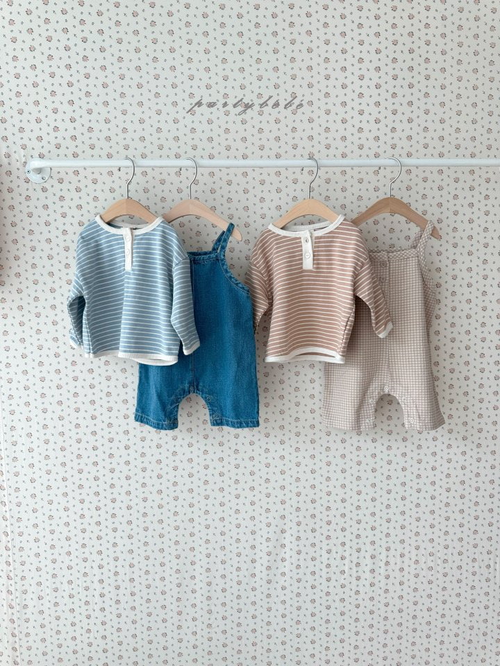 Party Kids - Korean Baby Fashion - #babyoutfit - Coco Overalls - 2