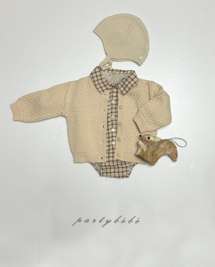 Party Kids - Korean Baby Fashion - #babyoutfit - Mock Bodysuit - 8