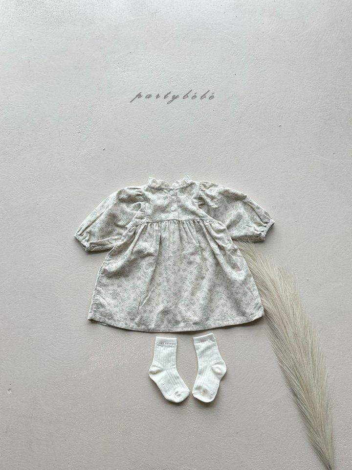 Party Kids - Korean Baby Fashion - #onlinebabyshop - Lauren Dress