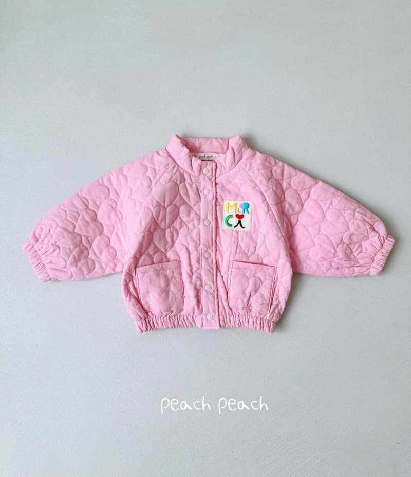 Peach Peach - Korean Children Fashion - #Kfashion4kids - Merci Quilting Jacket - 8