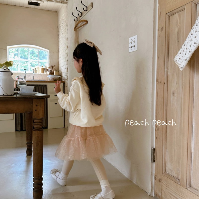 Peach Peach - Korean Children Fashion - #Kfashion4kids - Glitter Tutu Skirt Leggings - 6