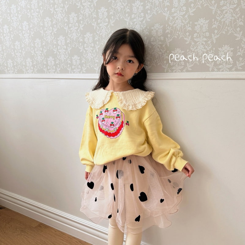 Peach Peach - Korean Children Fashion - #kidzfashiontrend - Heart Darling Tutu Skirt Leggings - 4