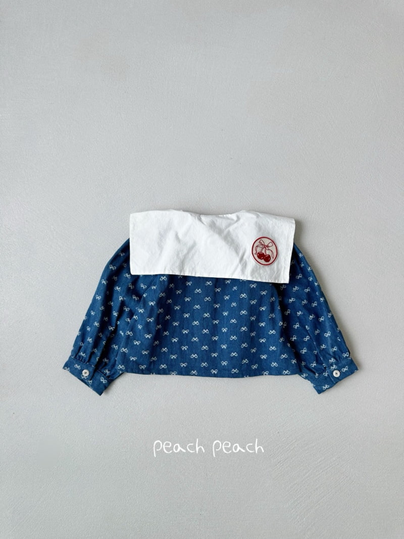 Peach Peach - Korean Children Fashion - #Kfashion4kids - Ette Denim Jacket - 2