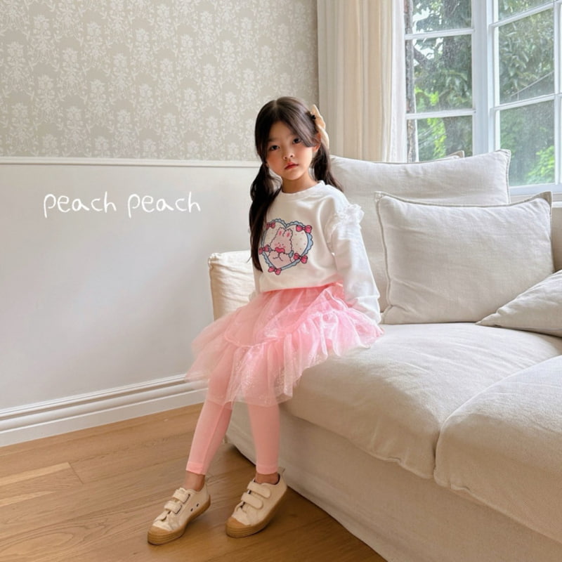 Peach Peach - Korean Children Fashion - #childofig - Glitter Tutu Skirt Leggings - 12