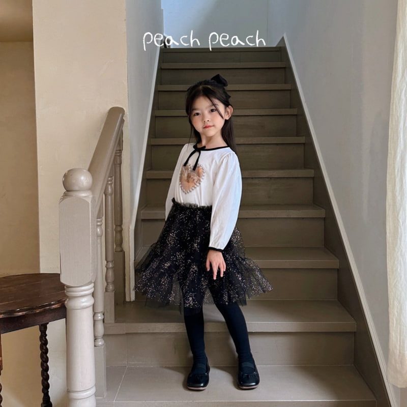 Peach Peach - Korean Children Fashion - #childrensboutique - Wendy Tee - 8