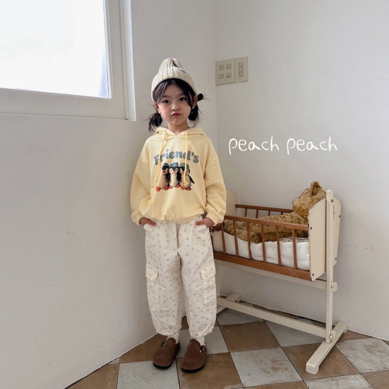 Peach Peach - Korean Children Fashion - #designkidswear - Petit Floral Cargo Pants - 8