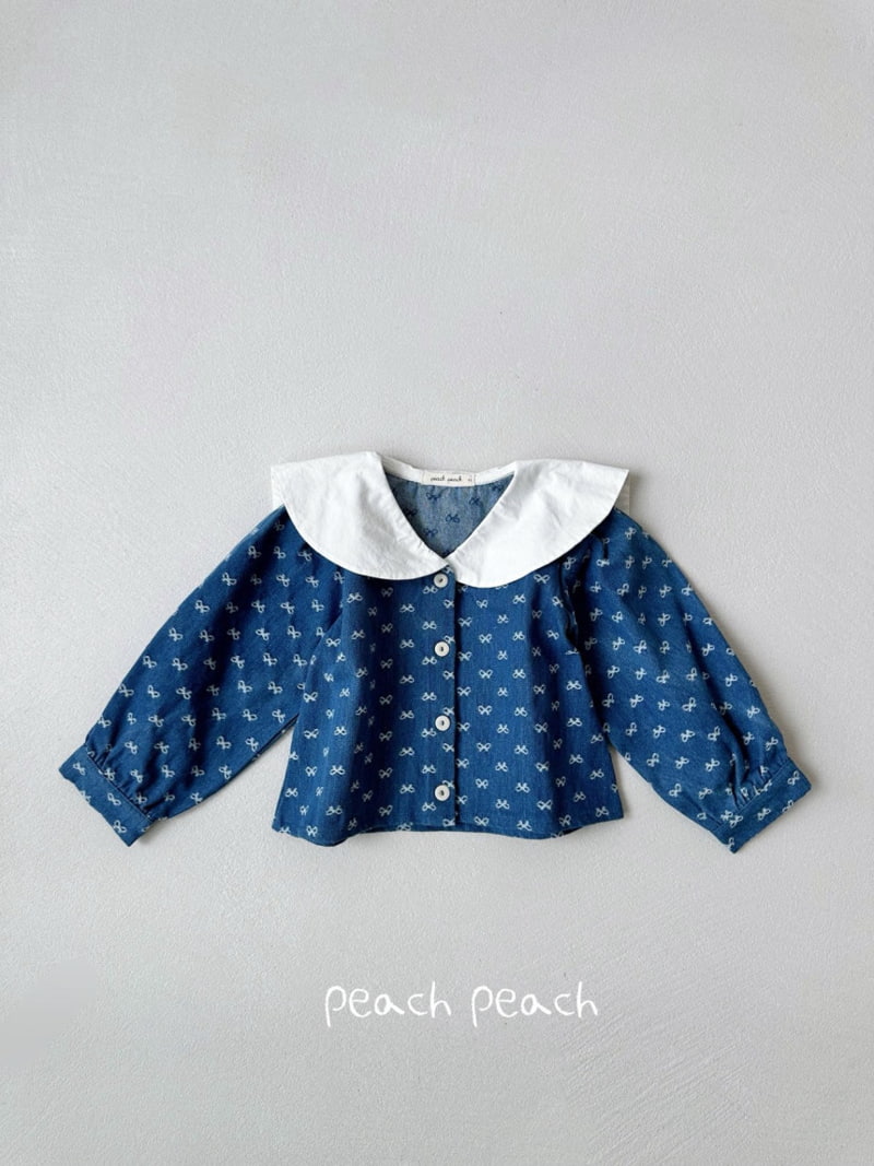 Peach Peach - Korean Children Fashion - #designkidswear - Ette Denim Jacket - 12