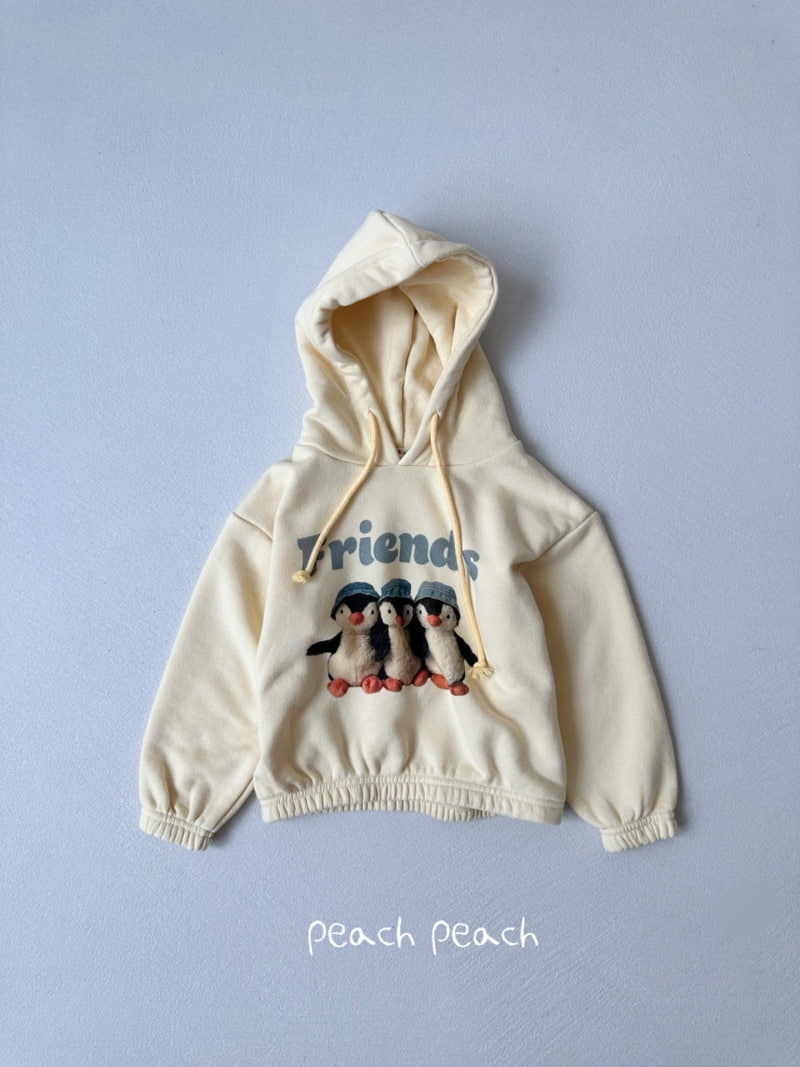 Peach Peach - Korean Children Fashion - #discoveringself - Penguin Hoodie - 6