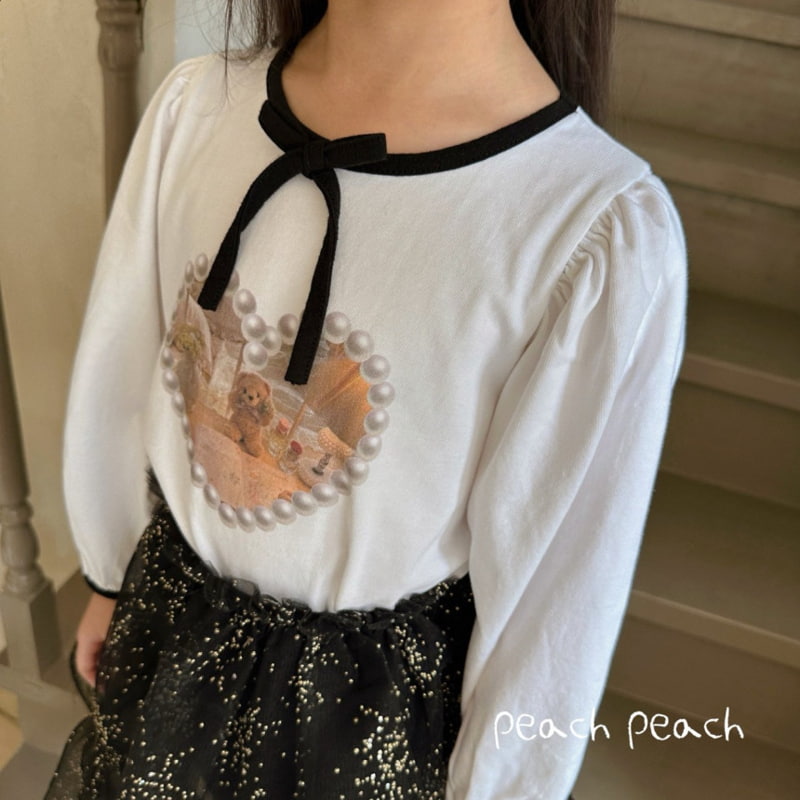 Peach Peach - Korean Children Fashion - #discoveringself - Wendy Tee - 10