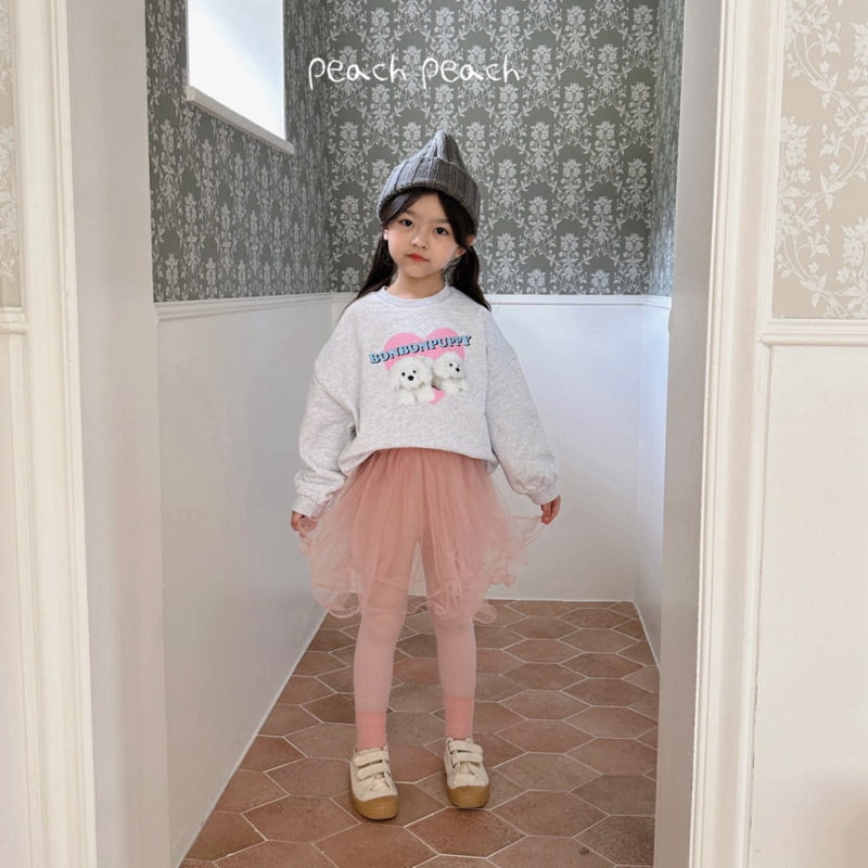 Peach Peach - Korean Children Fashion - #discoveringself - Bongbong Sweashirts - 9