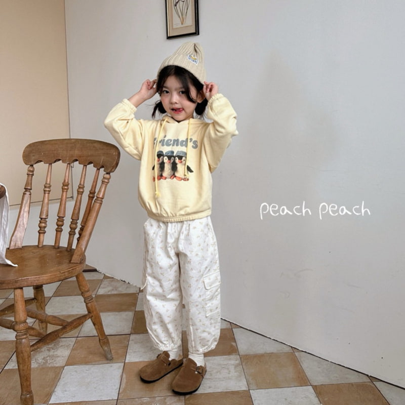 Peach Peach - Korean Children Fashion - #fashionkids - Petit Floral Cargo Pants - 10