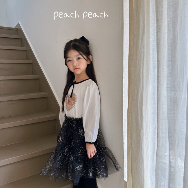 Peach Peach - Korean Children Fashion - #fashionkids - Wendy Tee - 11