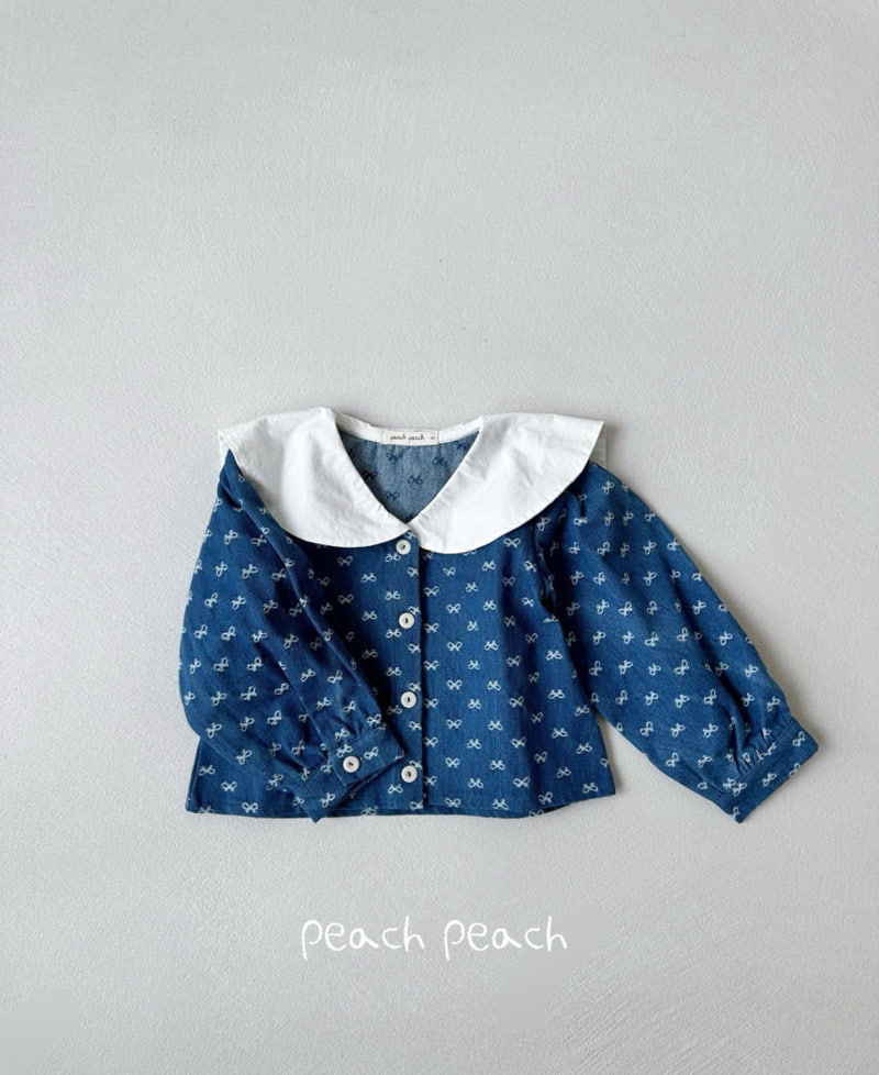 Peach Peach - Korean Children Fashion - #littlefashionista - Ette Denim Jacket - 3