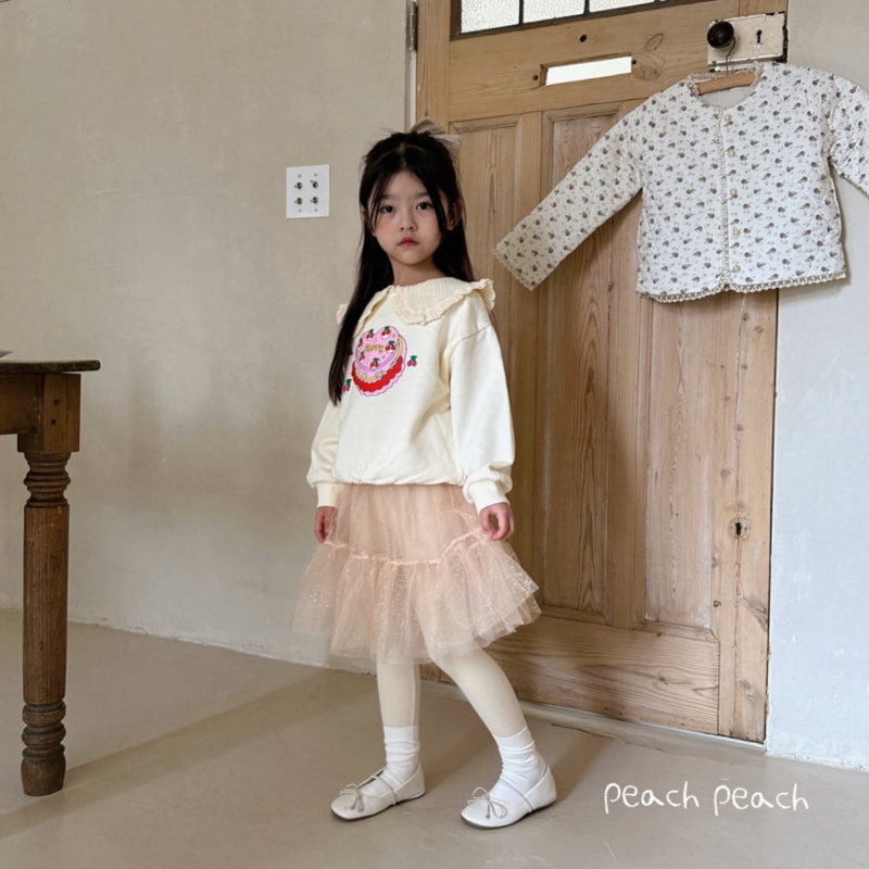 Peach Peach - Korean Children Fashion - #magicofchildhood - Glitter Tutu Skirt Leggings - 8