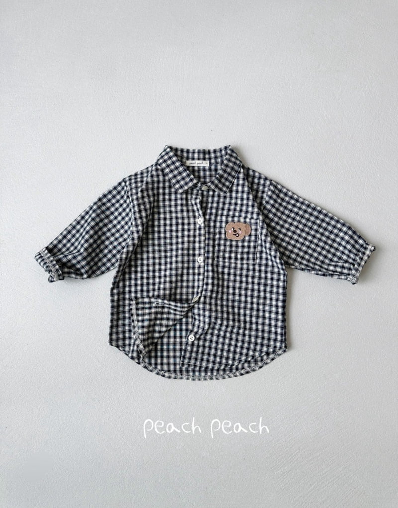 Peach Peach - Korean Children Fashion - #magicofchildhood - Brownie Shirt - 4