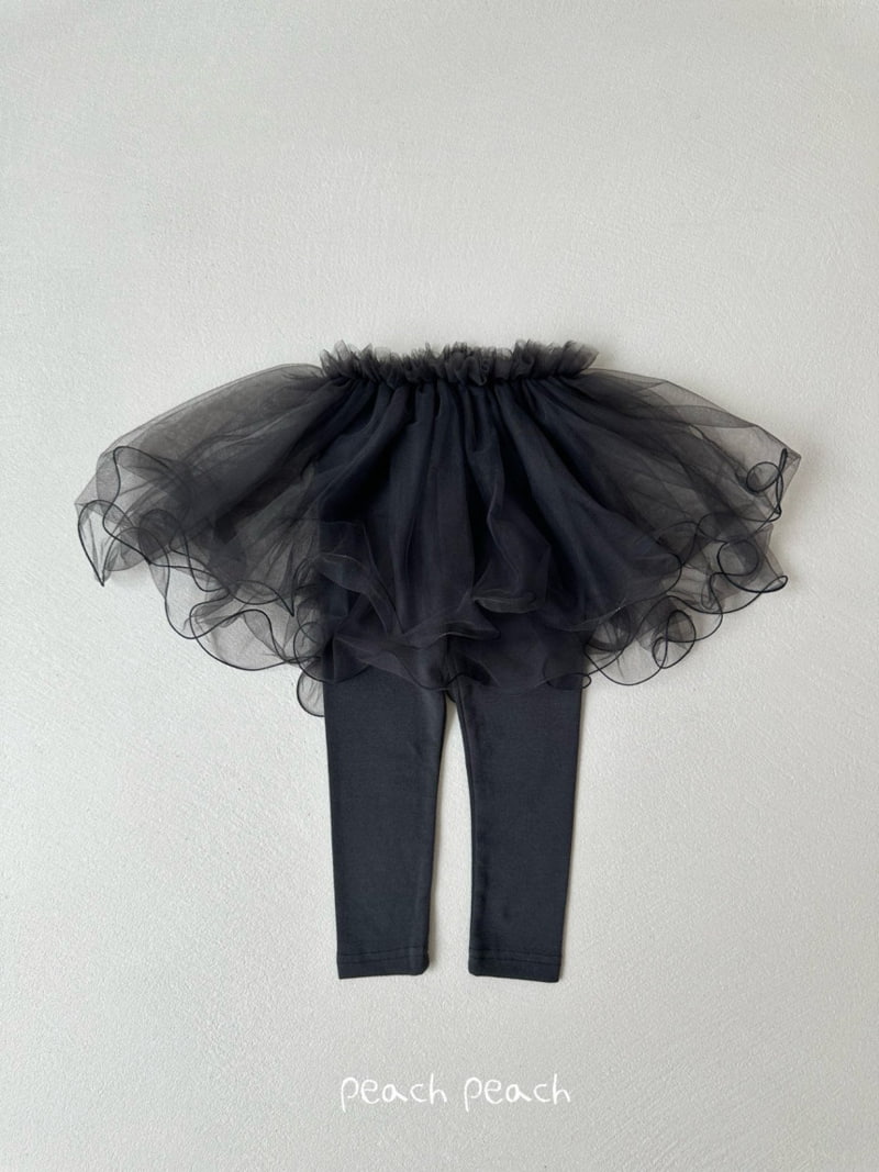 Peach Peach - Korean Children Fashion - #minifashionista - Fall Darling Tutu Skirt Leggings - 10