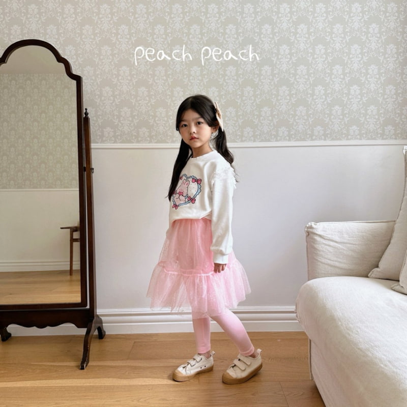 Peach Peach - Korean Children Fashion - #minifashionista - Glitter Tutu Skirt Leggings - 9