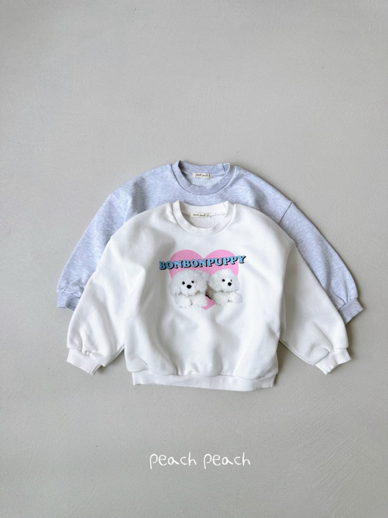 Peach Peach - Korean Children Fashion - #minifashionista - Bongbong Sweashirts