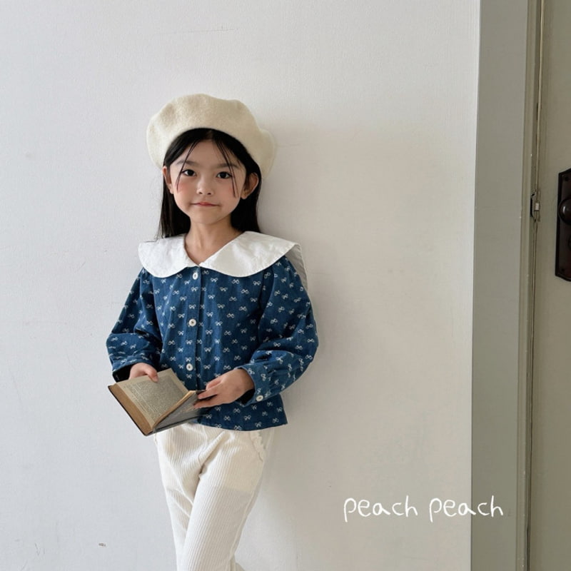 Peach Peach - Korean Children Fashion - #prettylittlegirls - Ette Denim Jacket - 6