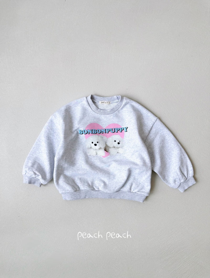 Peach Peach - Korean Children Fashion - #stylishchildhood - Bongbong Sweashirts - 5