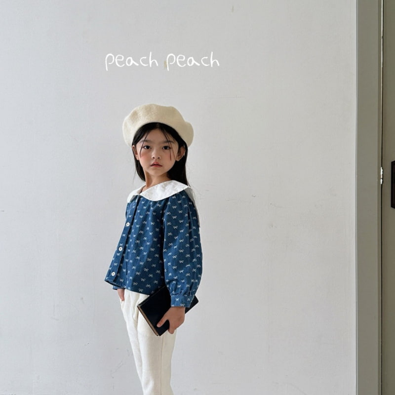 Peach Peach - Korean Children Fashion - #stylishchildhood - Ette Denim Jacket - 9