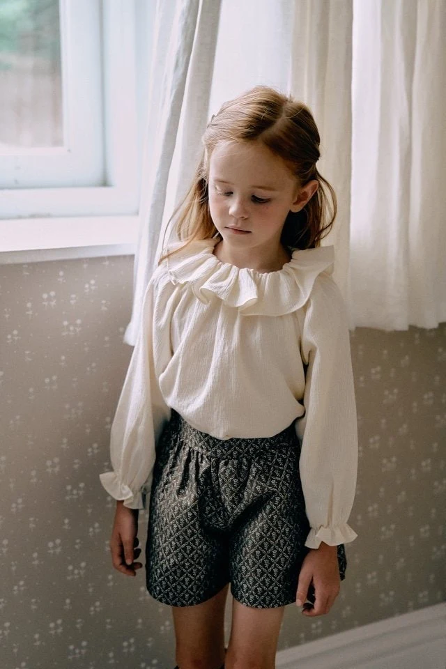 Perrobebe - Korean Children Fashion - #designkidswear - Tiana Jacquard Pants - 2