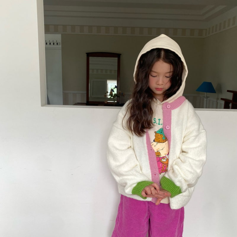 Pleanee Atelier - Korean Children Fashion - #childrensboutique - Colored Cardigan - 12