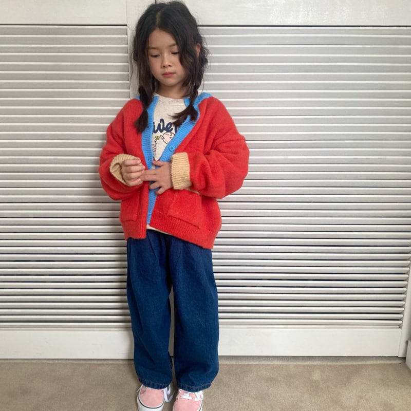 Pleanee Atelier - Korean Children Fashion - #childrensboutique - Slit Denim Pants