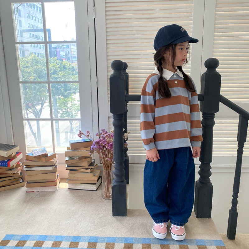 Pleanee Atelier - Korean Children Fashion - #magicofchildhood - Slit Denim Pants - 10