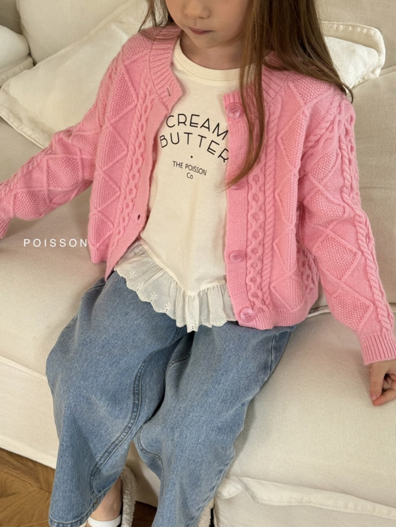 Poisson - Korean Children Fashion - #Kfashion4kids - Lace Denim Pants - 5