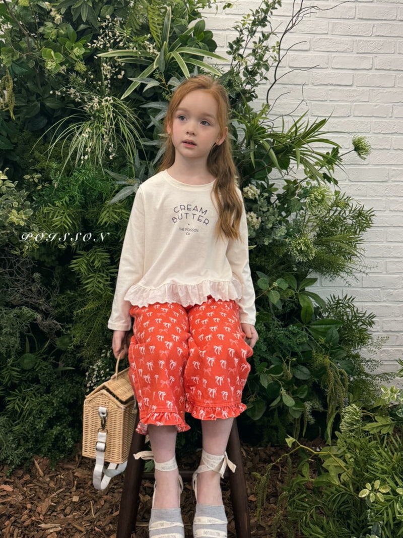 Poisson - Korean Children Fashion - #Kfashion4kids - Billy Lace Tee - 12