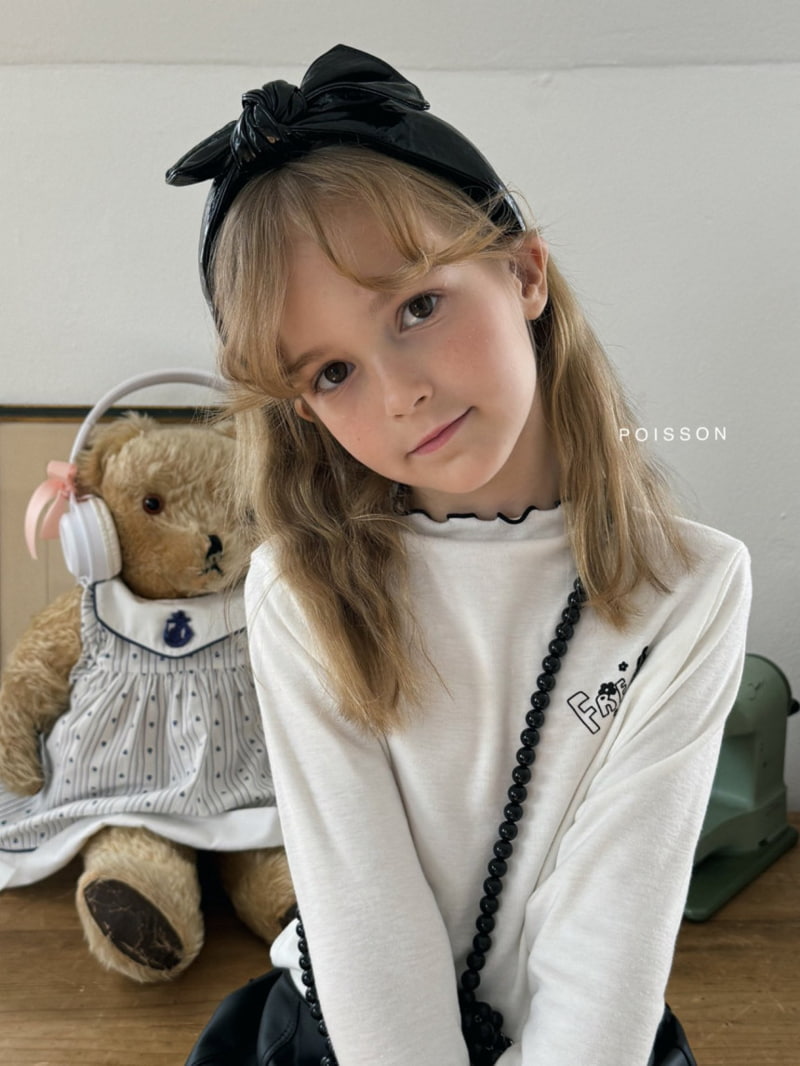 Poisson - Korean Children Fashion - #childofig - Musede Half Turtleneck Tee - 4