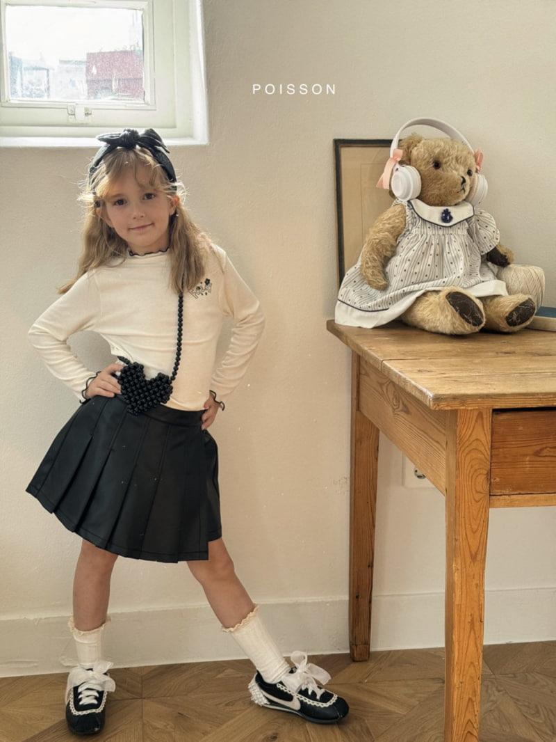 Poisson - Korean Children Fashion - #childrensboutique - Musede Half Turtleneck Tee - 5