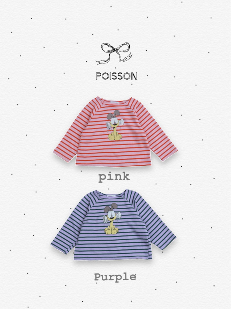 Poisson - Korean Children Fashion - #designkidswear - Pepe Stripe Tee