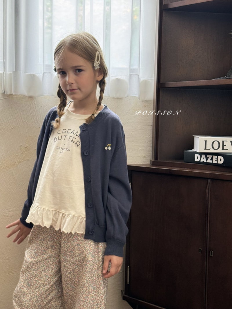 Poisson - Korean Children Fashion - #discoveringself - Billy Lace Tee - 7