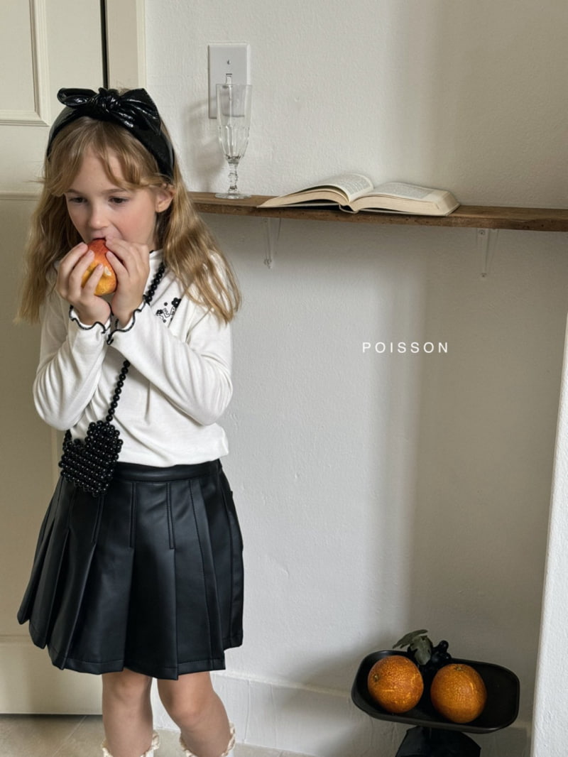 Poisson - Korean Children Fashion - #discoveringself - Musede Half Turtleneck Tee - 7